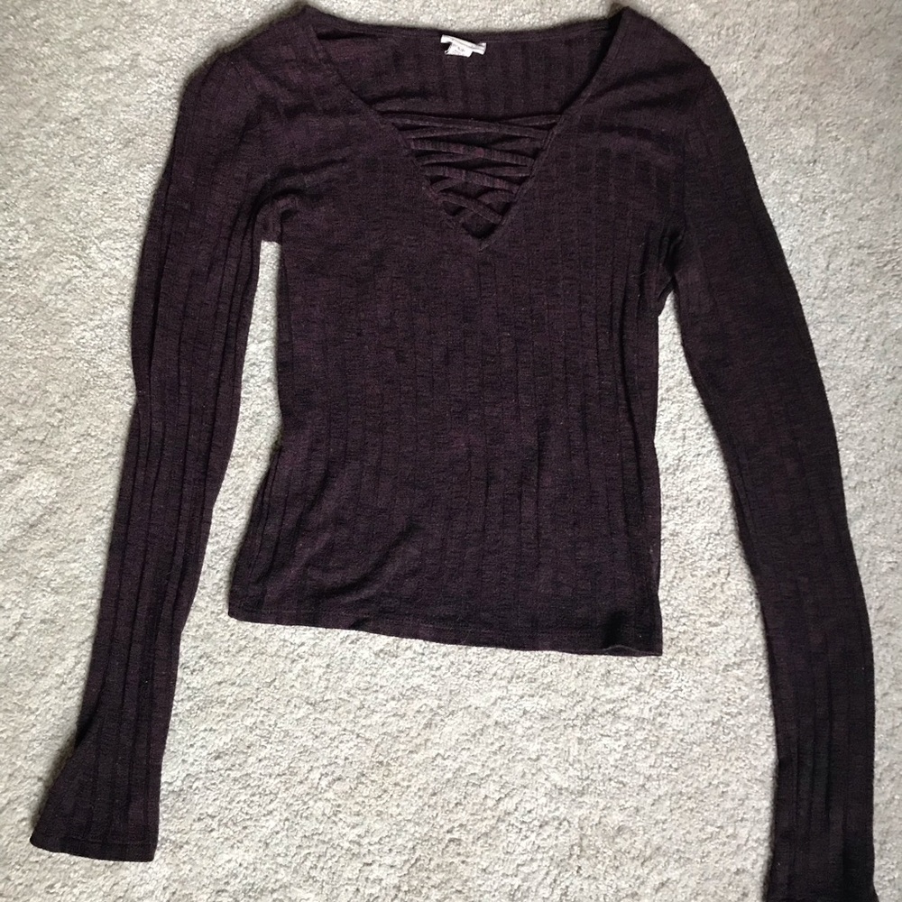 Cropped sweater